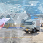 Displayed is a truck with safety technology that could potentially save thousands of lives anually Displayed is a truck with safety technology that could potentially save thousands of lives anually