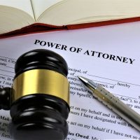 An concept Image of a power of attorney